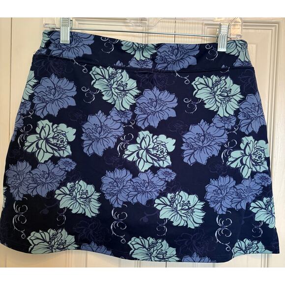 Skort byTranquility by Colorado Clothing Medium blue print - Picture 2 of 4
